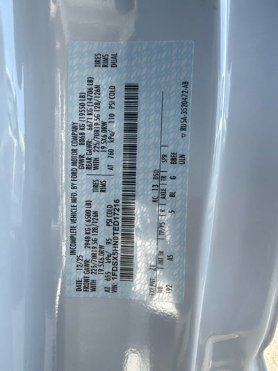 2026 Ford Super Duty F-550 DRW XL
