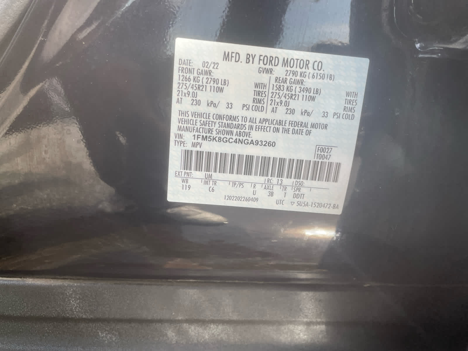 2022 Ford Explorer ST