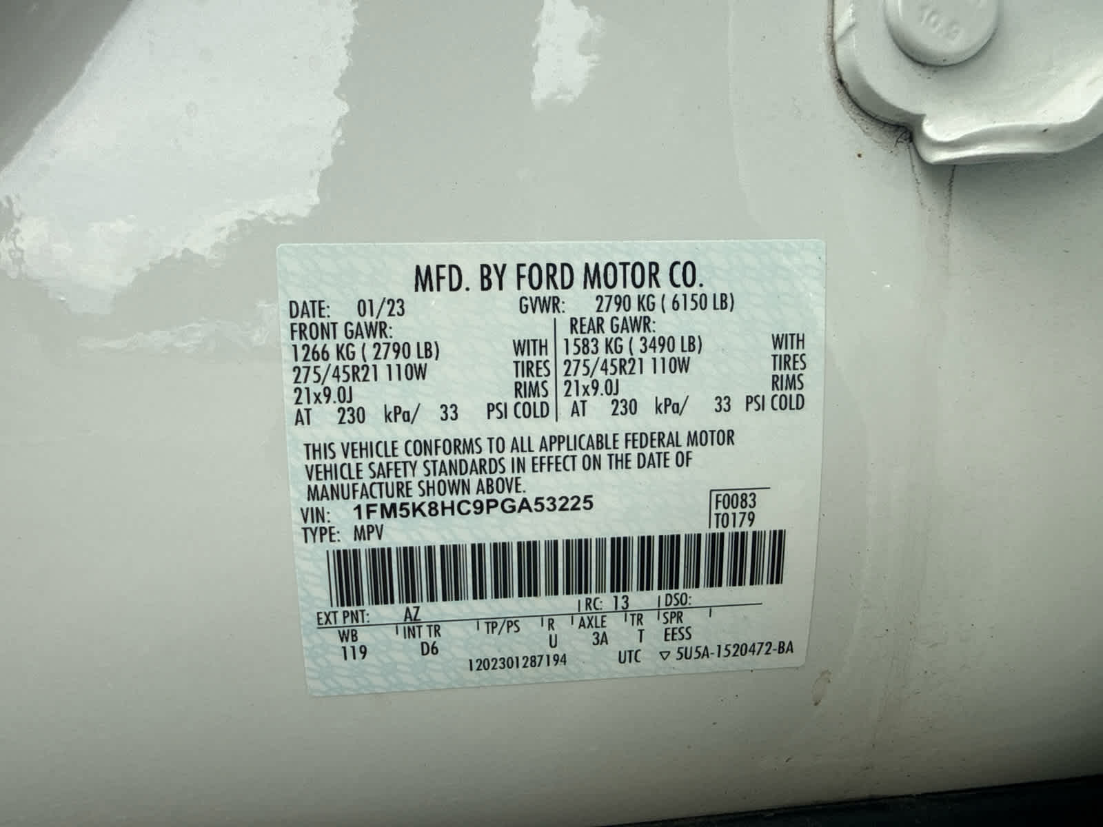 2023 Ford Explorer Platinum