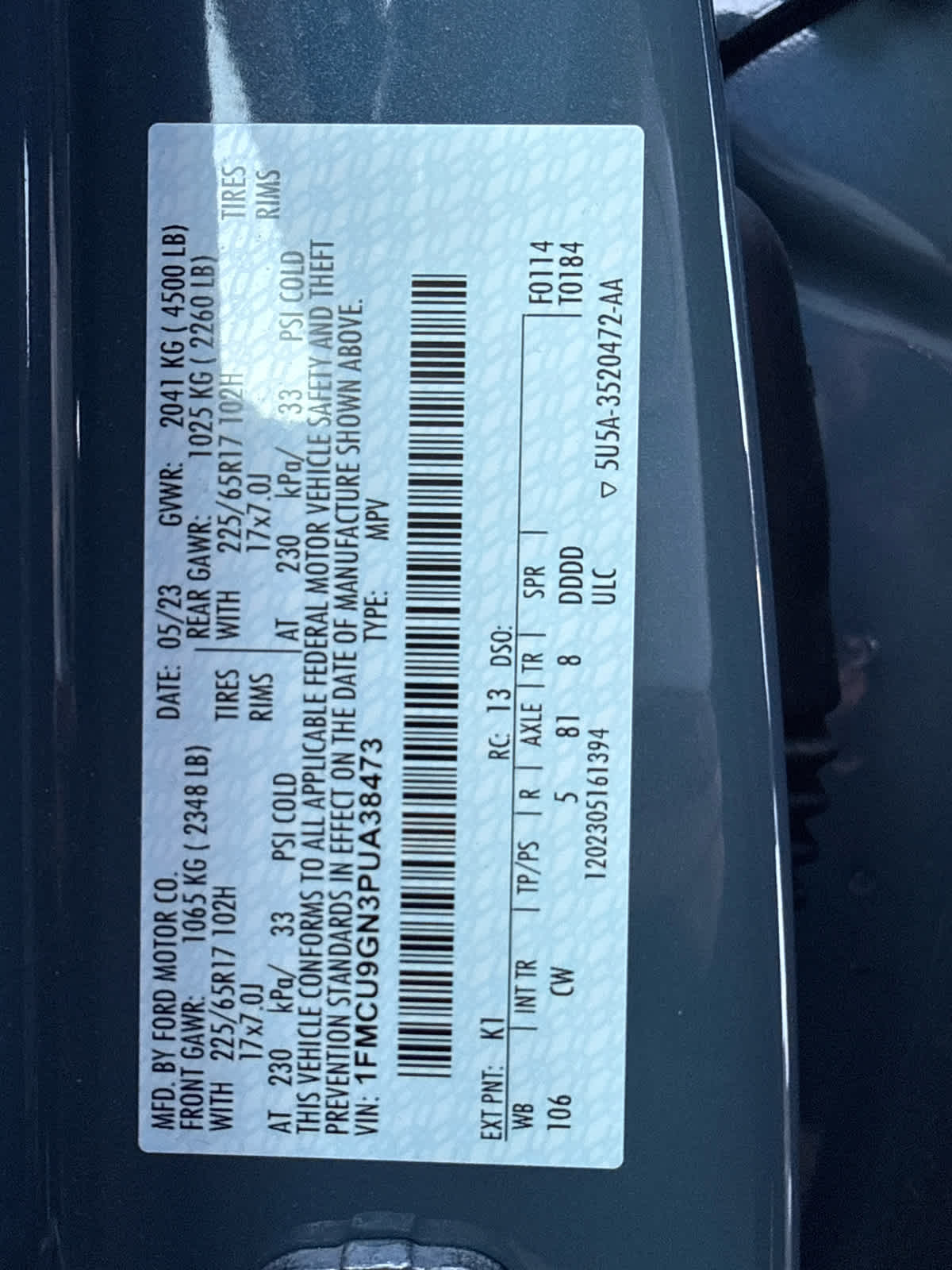 2023 Ford Escape Active