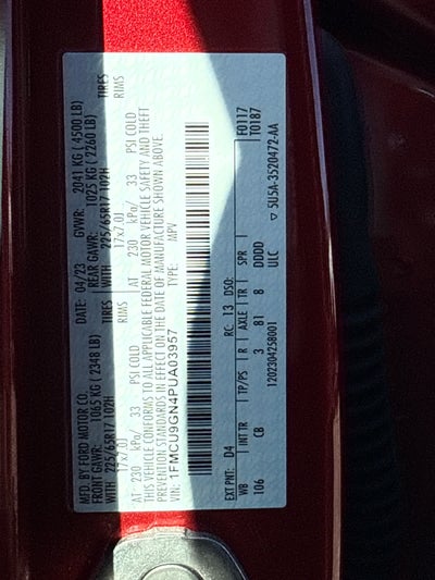 2023 Ford Escape Active