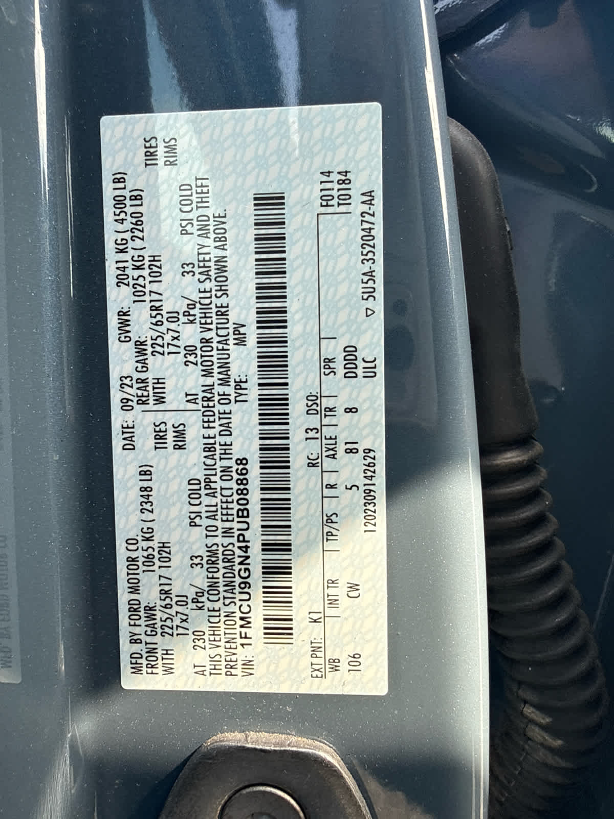 2023 Ford Escape Active