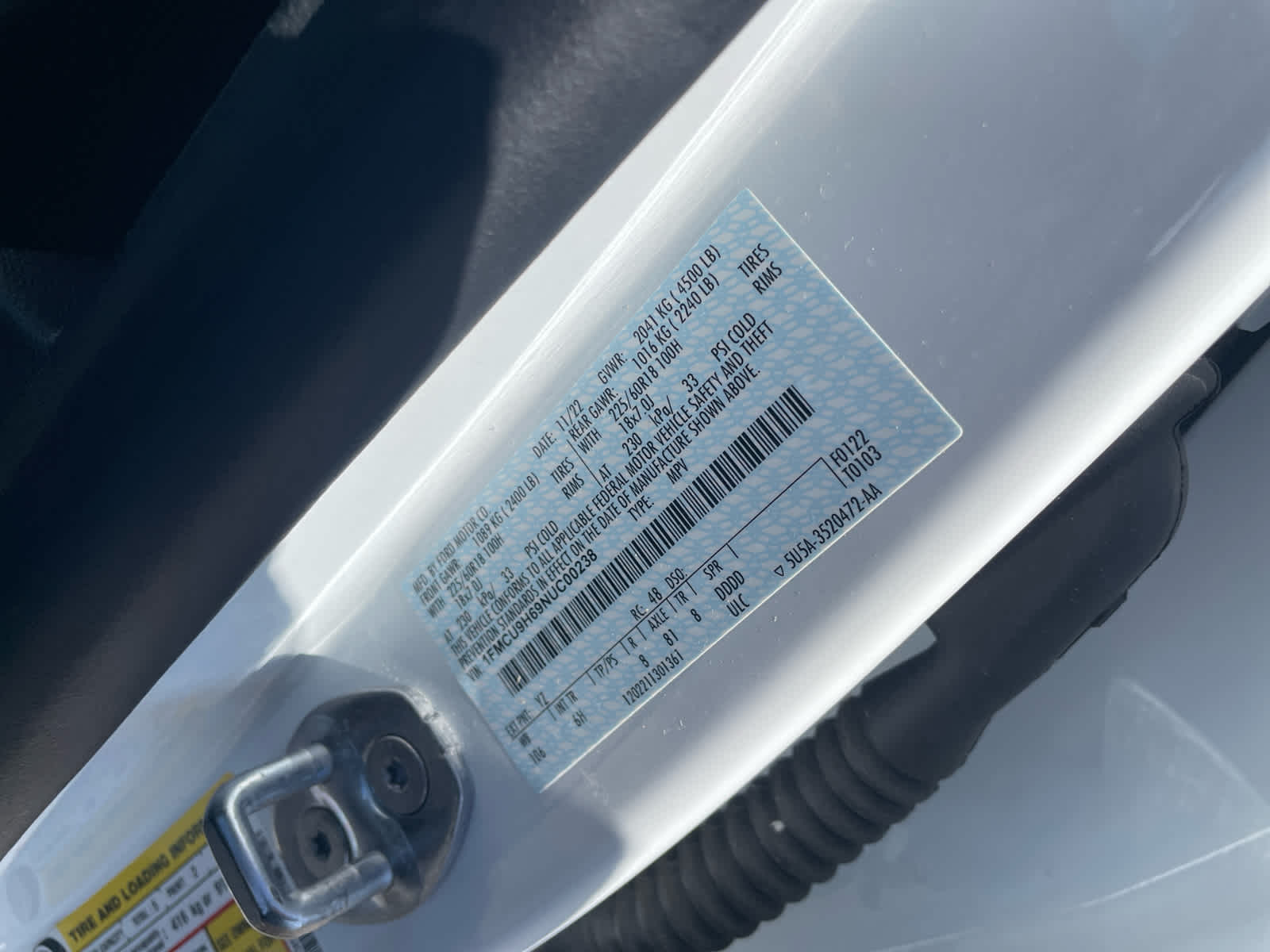 2022 Ford Escape SEL