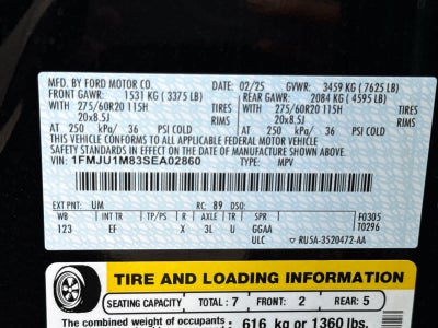 2025 Ford Expedition Platinum