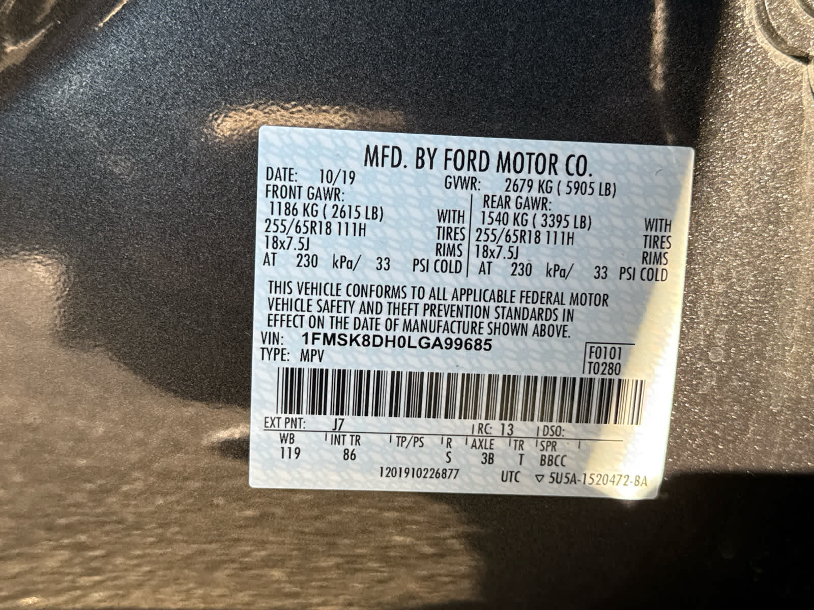 2020 Ford Explorer XLT