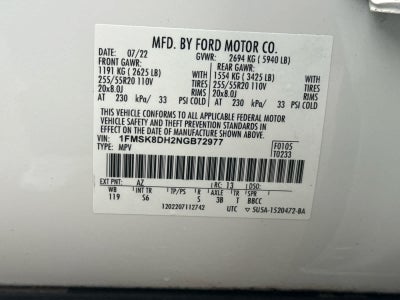 2022 Ford Explorer XLT