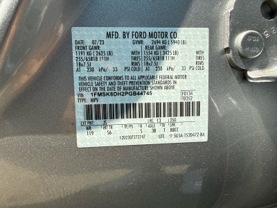2023 Ford Explorer XLT