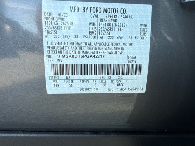 2023 Ford Explorer XLT