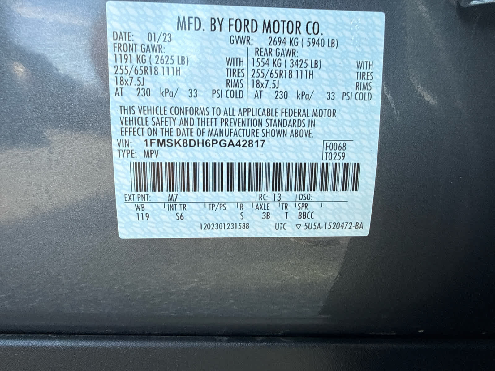 2023 Ford Explorer XLT