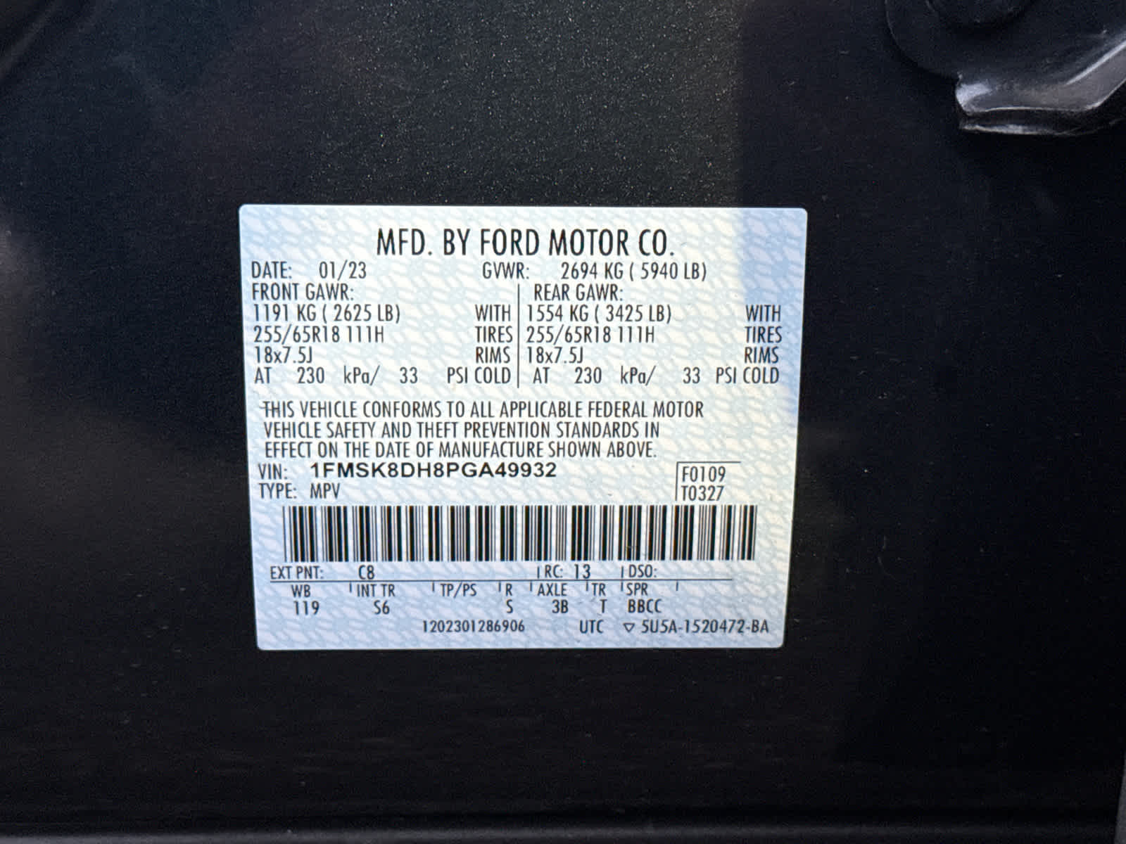 2023 Ford Explorer XLT