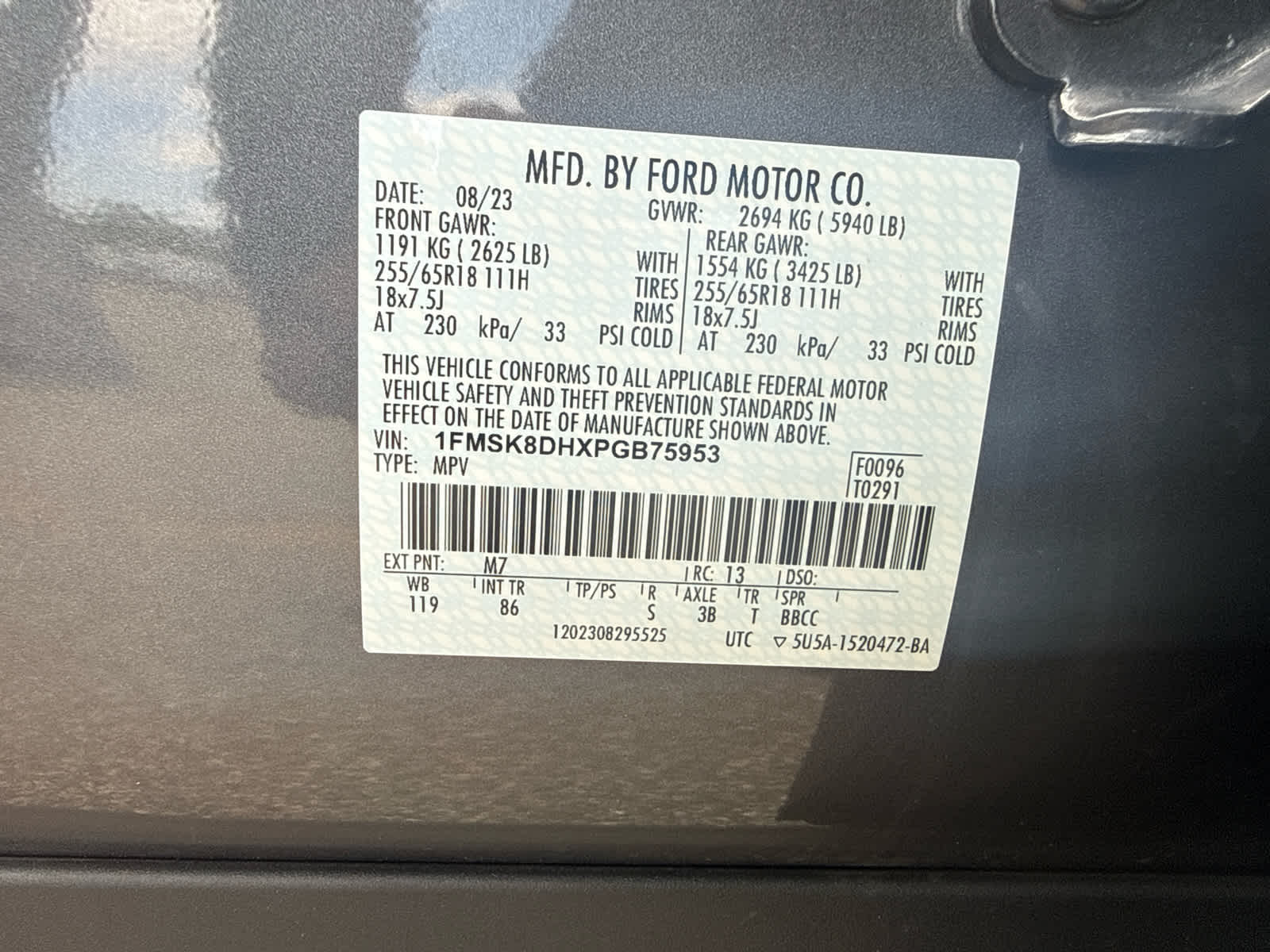 2023 Ford Explorer XLT