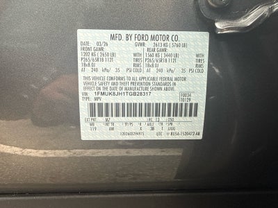 2026 Ford Explorer Tremor