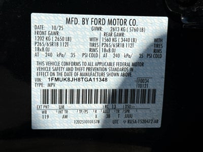 2026 Ford Explorer Tremor