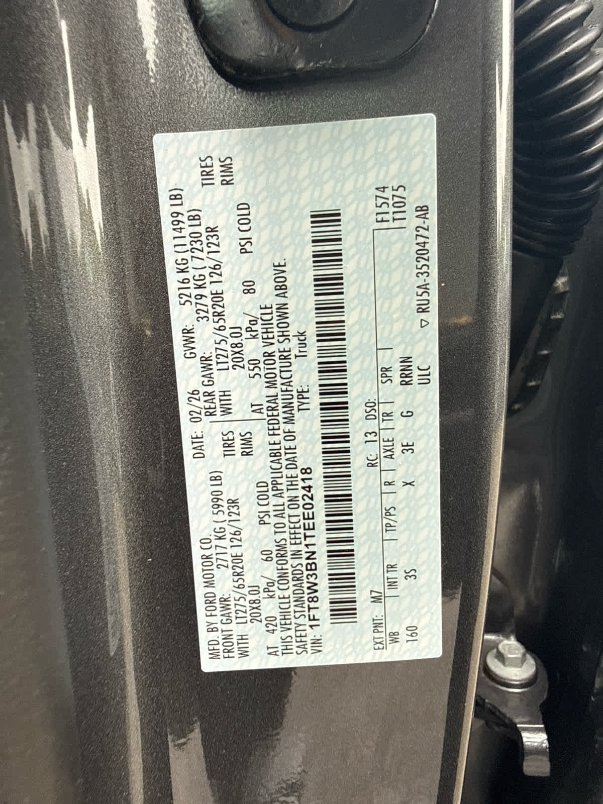 2026 Ford Super Duty F-350 SRW Pickup XLT