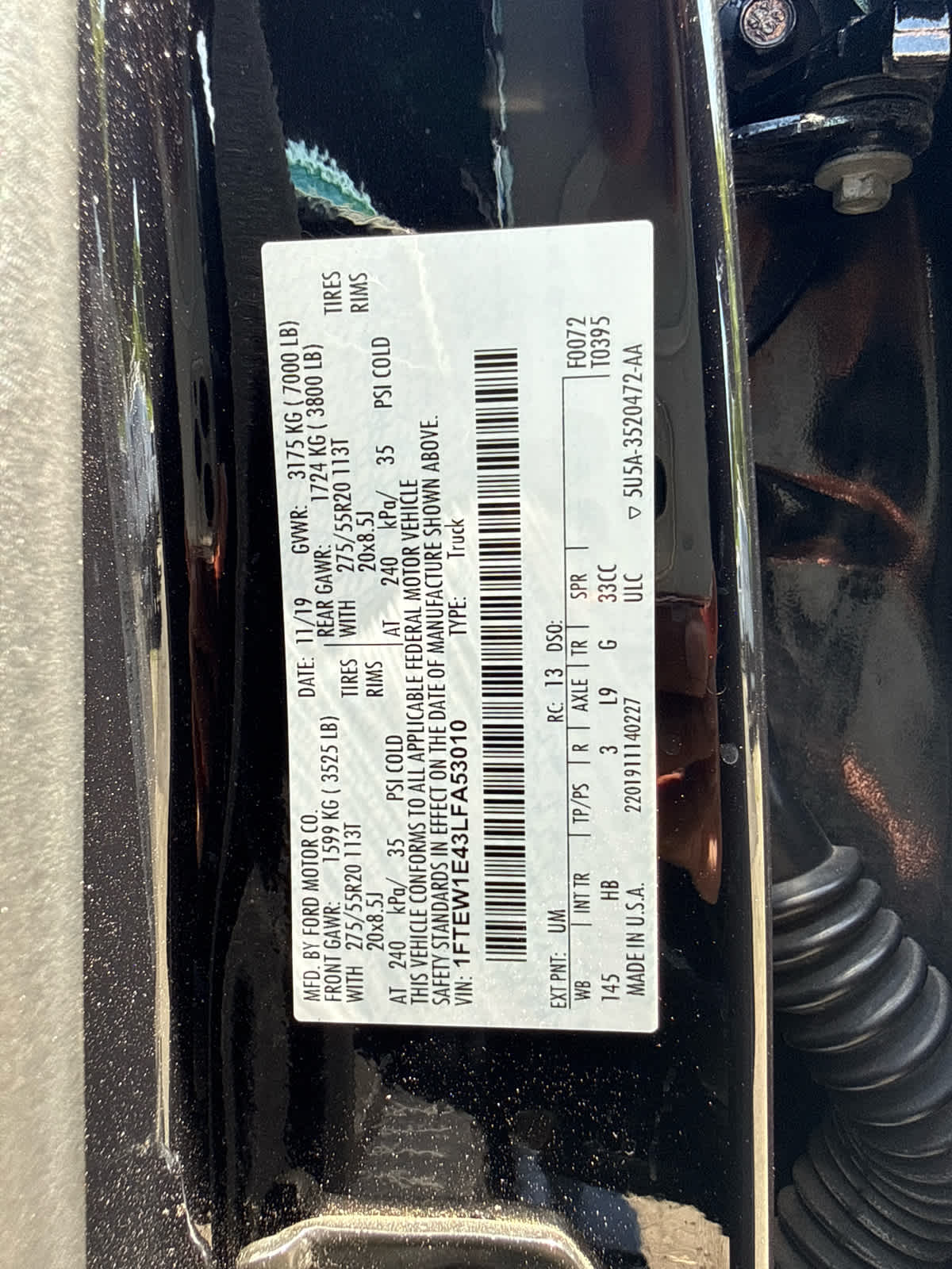 2020 Ford F-150 LARIAT