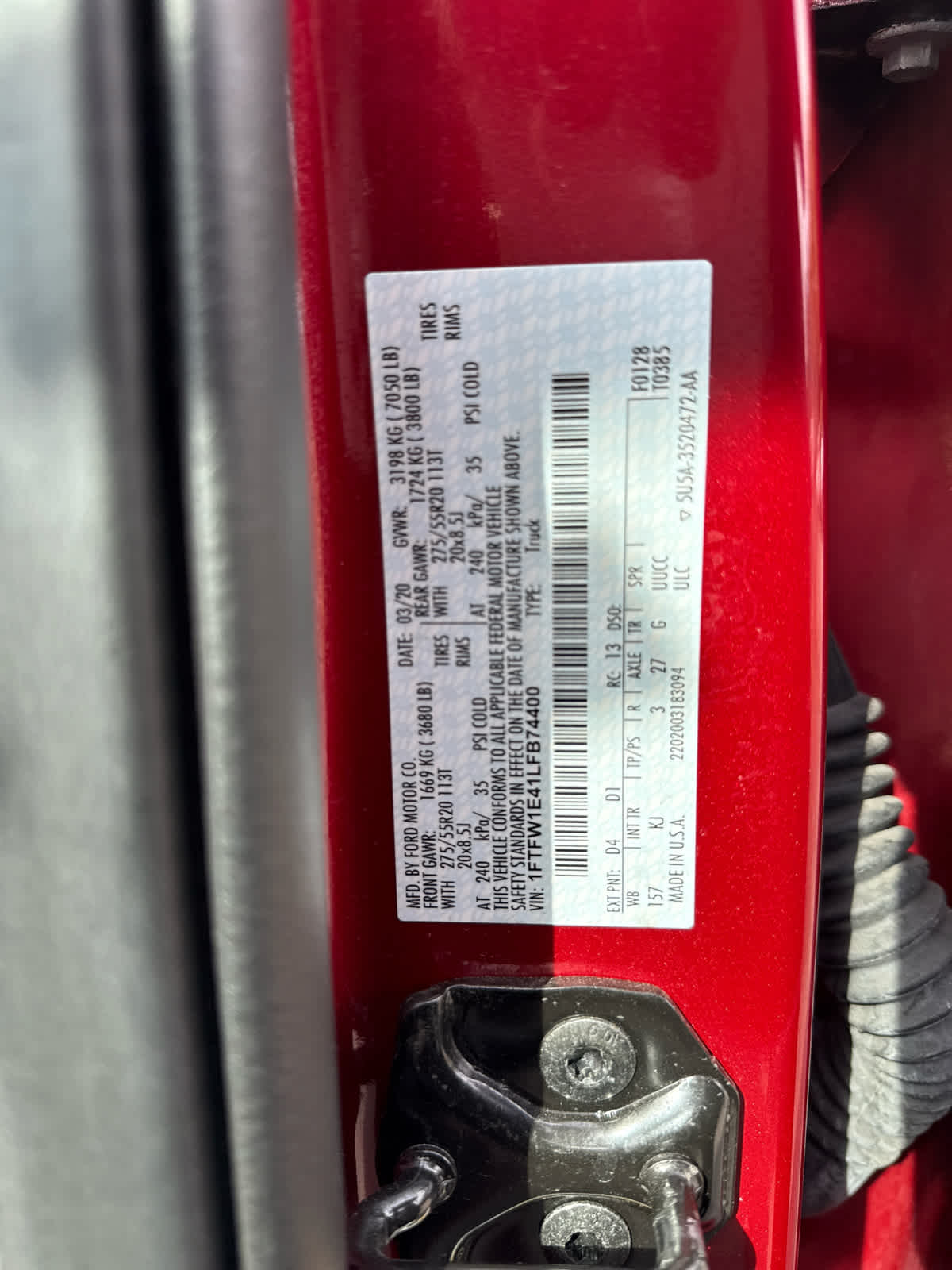 2020 Ford F-150 King Ranch