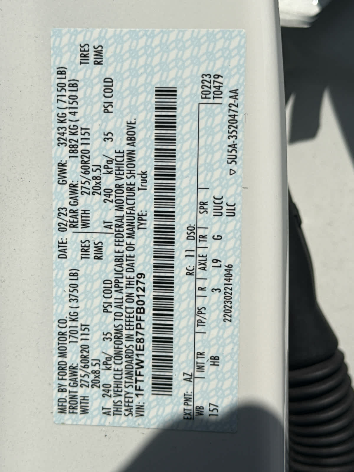 2023 Ford F-150 LARIAT