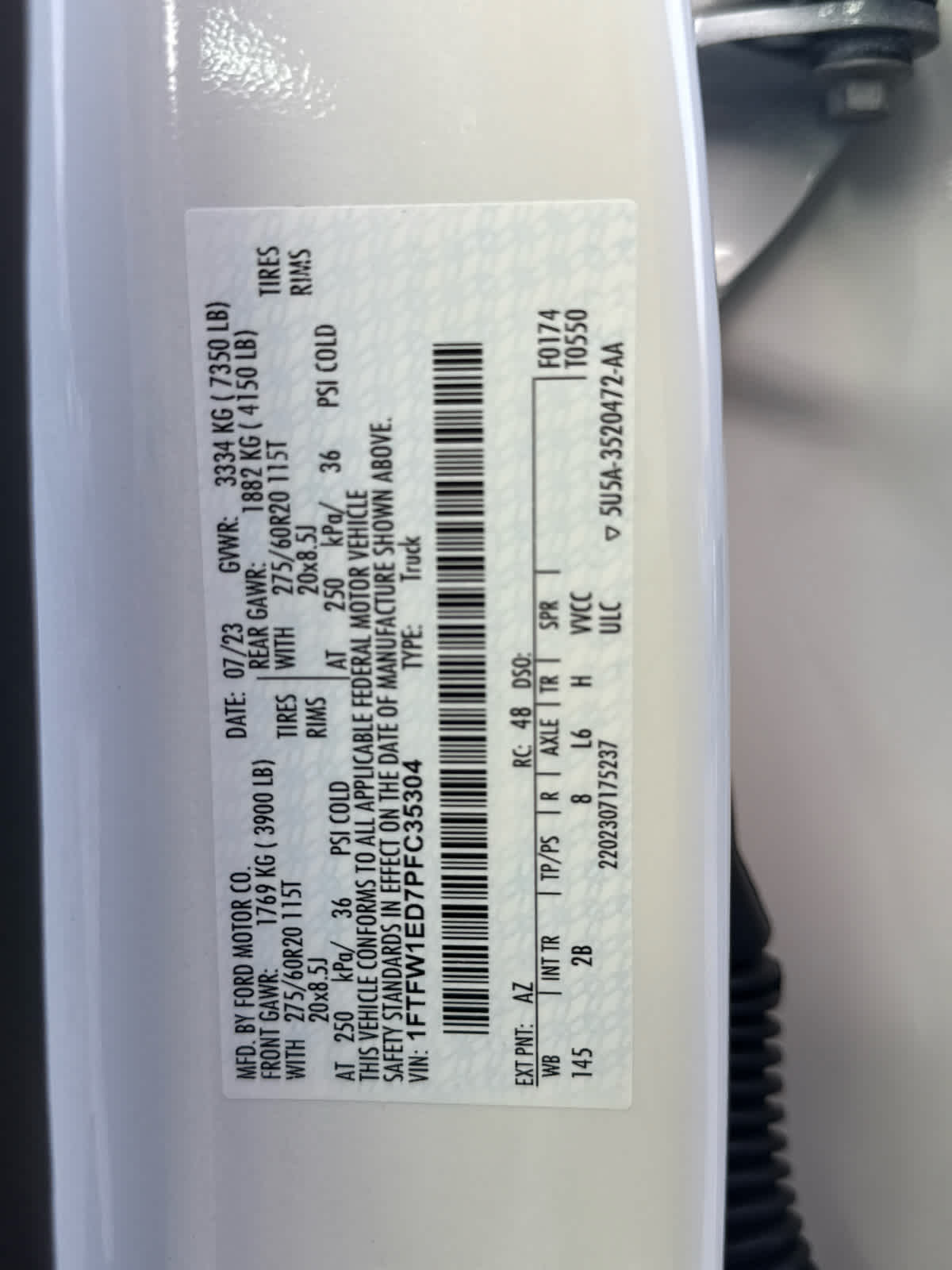 2023 Ford F-150 LARIAT