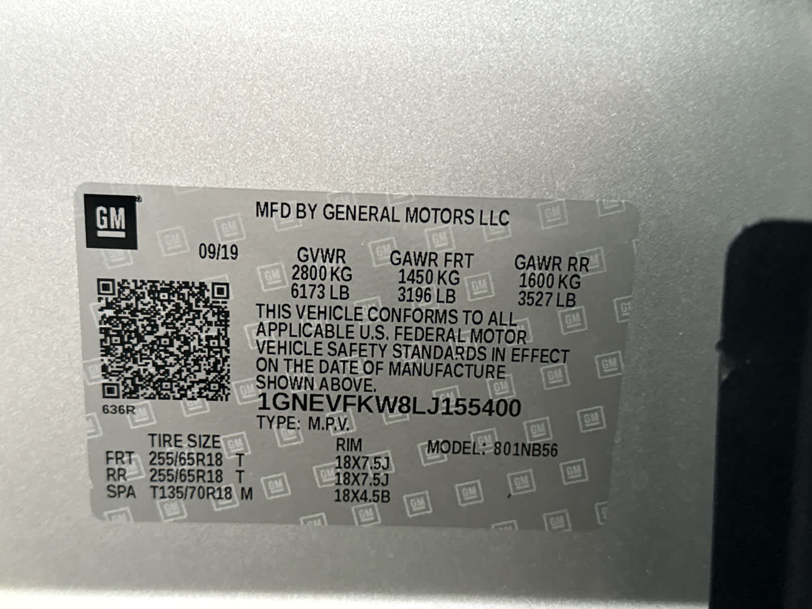 2020 Chevrolet Traverse LS