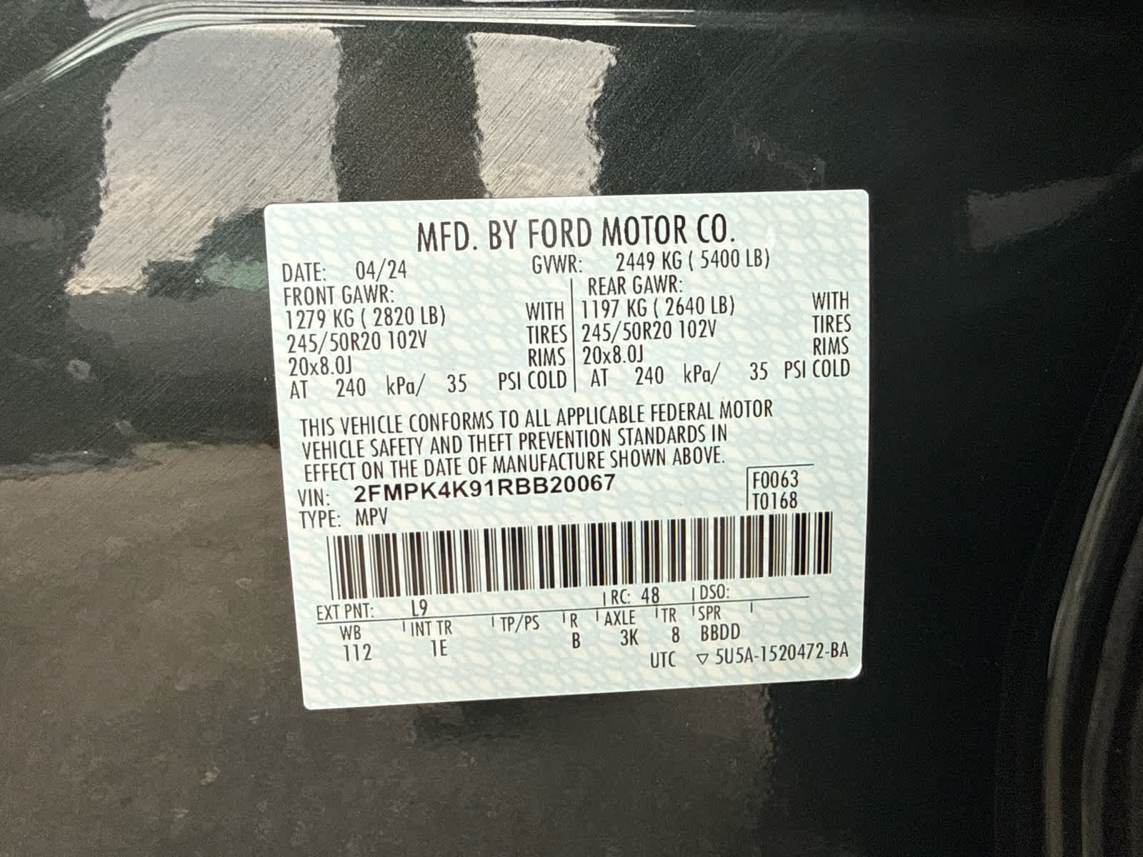 2024 Ford Edge Titanium