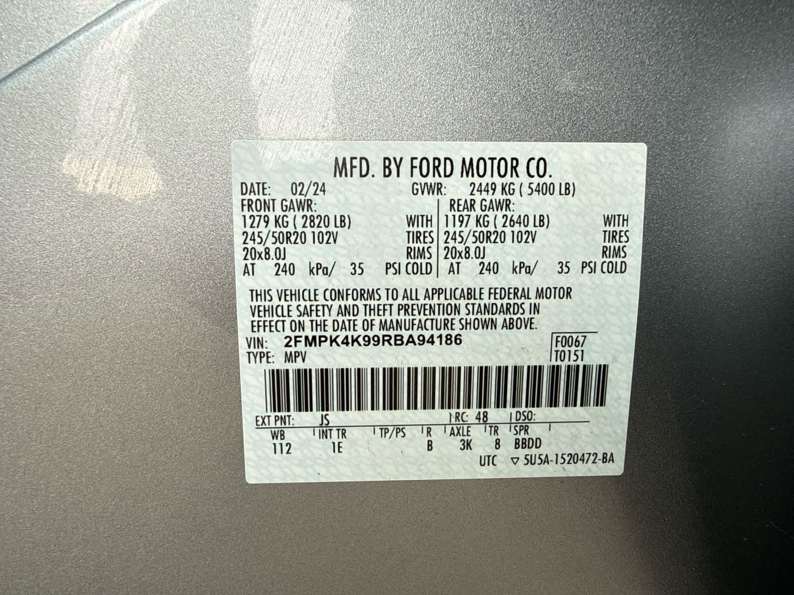2024 Ford Edge Titanium
