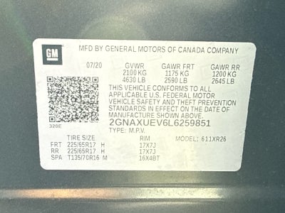 2020 Chevrolet Equinox LT