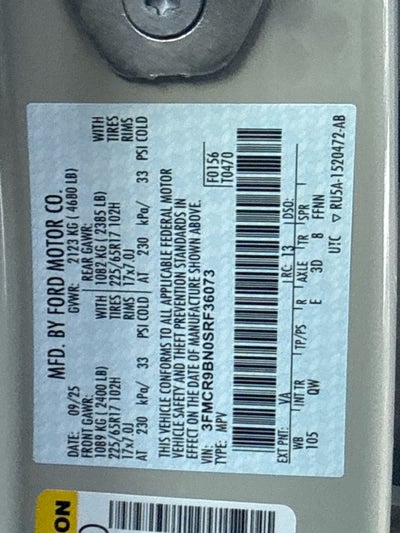 2025 Ford Bronco Sport Big Bend