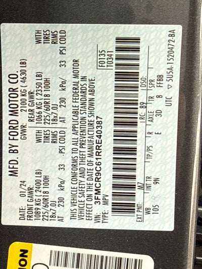 2024 Ford Bronco Sport Outer Banks