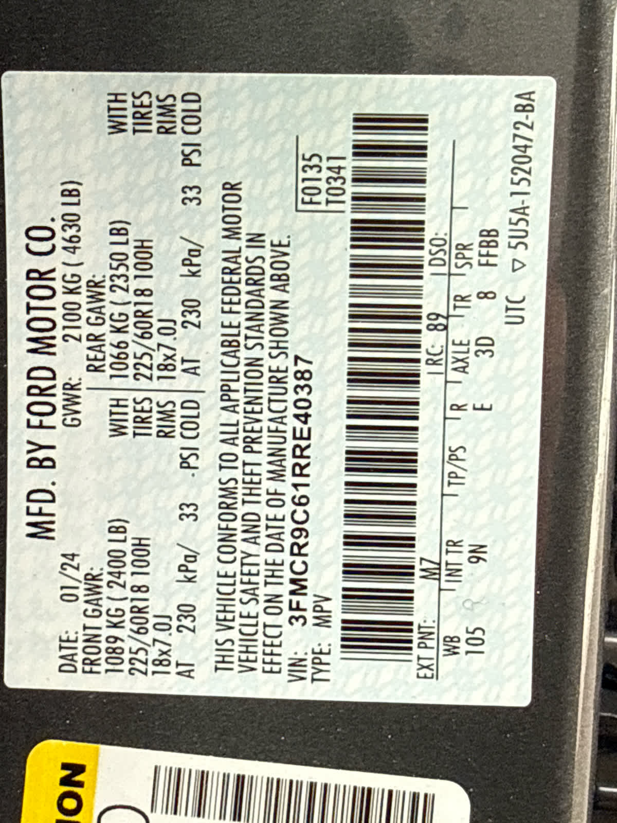 2024 Ford Bronco Sport Outer Banks