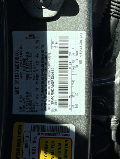 2025 Ford Bronco Sport Badlands