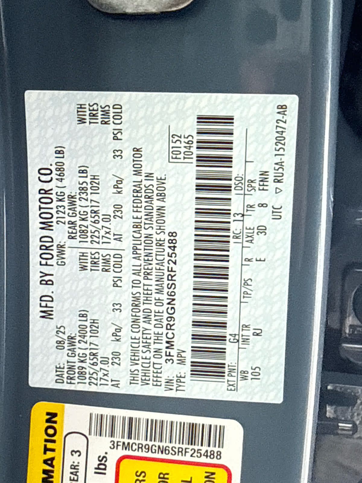 2025 Ford Bronco Sport Heritage