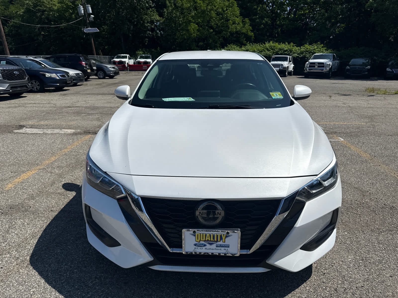 Used 2021 Nissan Sentra SV with VIN 3N1AB8CV4MY297664 for sale in Rutherford, NJ