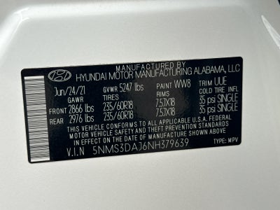 2022 Hyundai Santa Fe SEL